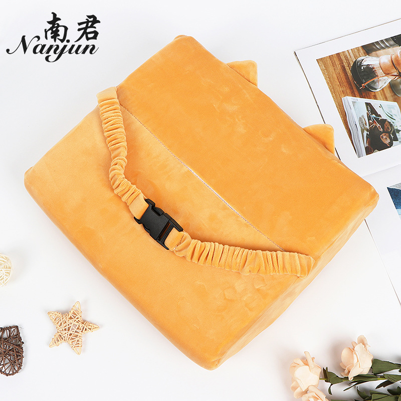 Cat waist cushion memory cotton back seat car waist cushion Breathable in summer four seasons waist pillow Cat waist cushion memory cotton back seat car waist cushion Breathable in summer four seasons waist pillow