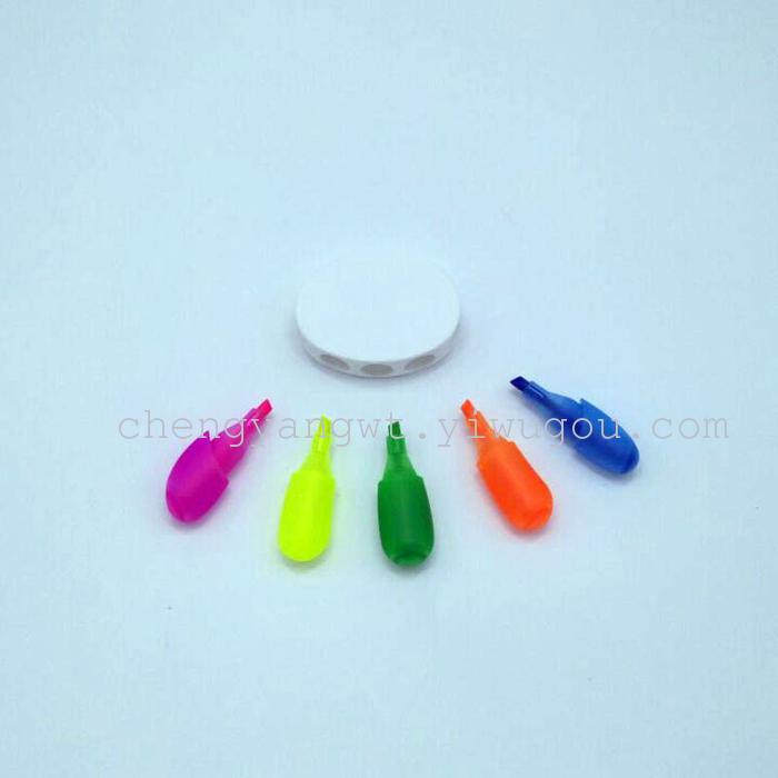 Creative Korean stationery colored palm shape fluorescent pen highlighter colored fluorescent pen finger personality Creative Korean stationery colored palm shape fluorescent pen highlighter colored fluorescent pen finger personality