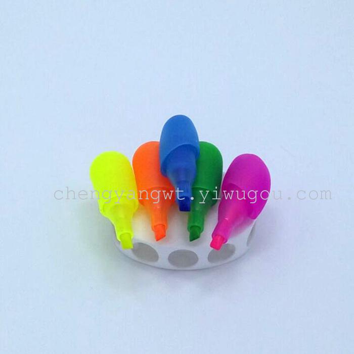 Creative Korean stationery colored palm shape fluorescent pen highlighter colored fluorescent pen finger personality Creative Korean stationery colored palm shape fluorescent pen highlighter colored fluorescent pen finger personality