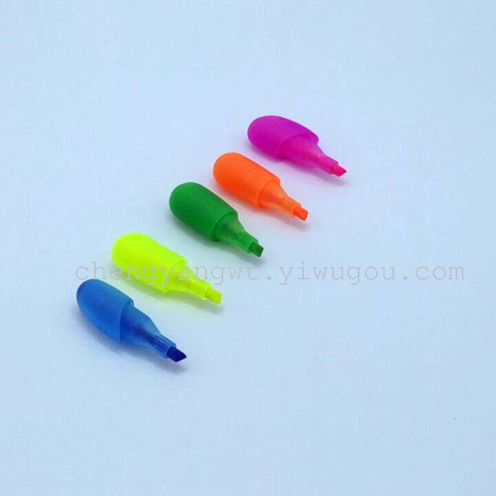 Creative Korean stationery colored palm shape fluorescent pen highlighter colored fluorescent pen finger personality Creative Korean stationery colored palm shape fluorescent pen highlighter colored fluorescent pen finger personality