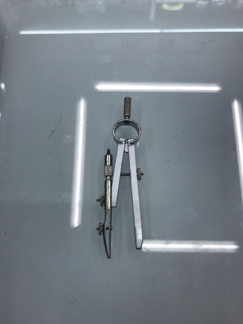 Zinc alloy multifunctional compasses drawing necessary