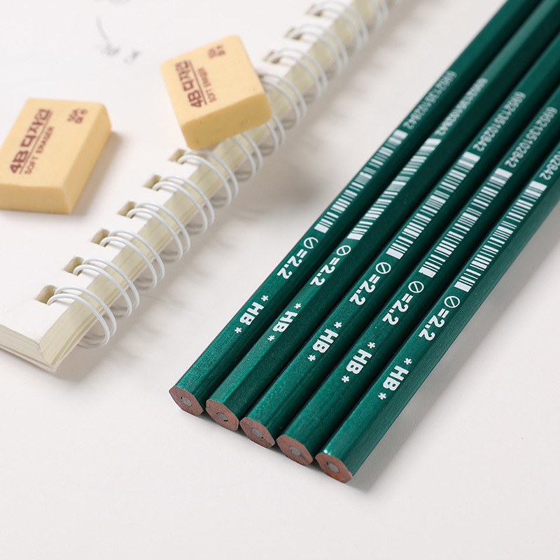 Zhibang 101hb Writing 2B Drawing Exam Recommended Coated Pencil Children Hexagonal Wooden Green Pencil Zhibang 101hb Writing 2B Drawing Exam Recommended Coated Pencil Children Hexagonal Wooden Green Pencil