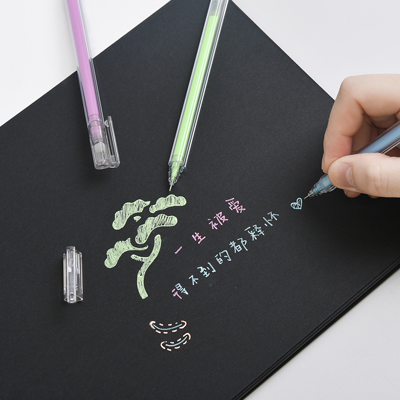 New highlighter creative hand account decorative color neutral pen second-class students DIY color graffiti