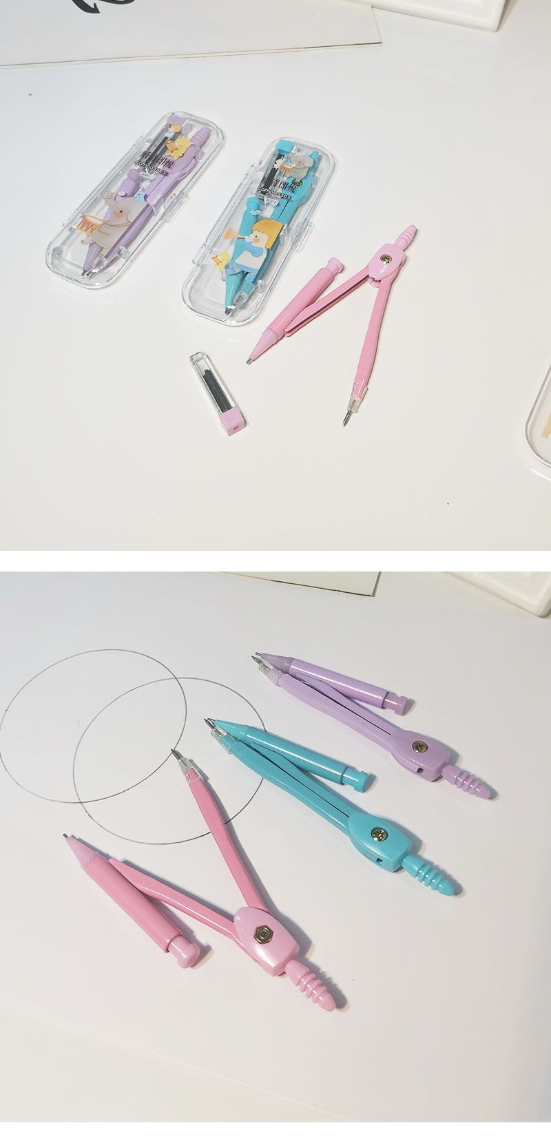 Compasses Ruler Set Elementary School Student Students' Supplies School Supplies Drawing Circle Tool Drawing Tool Compasses Metal Compasses Ruler Set Elementary School Student Students' Supplies School Supplies Drawing Circle Tool Drawing Tool Compasses Metal