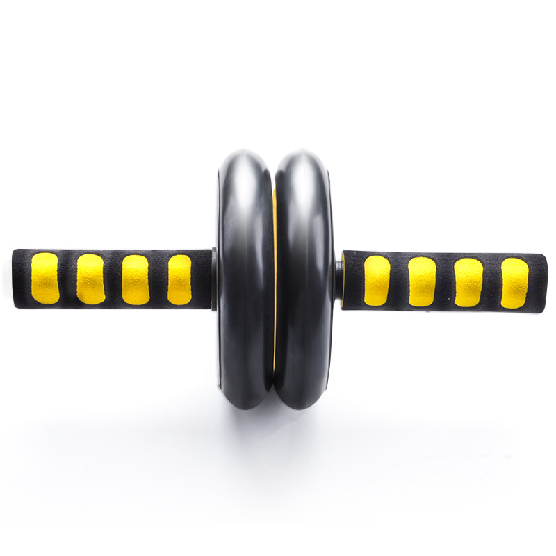 Fatsox establishment In the production of double-brand non-bearing belly-tightening abdominal double-wheel Quiet Fitness equipment anti-abdominal sharp ware wholesale