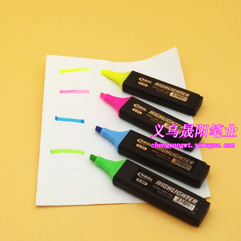 Deutsche Highlighter N-206 3 suction card holding company accounting mark marker pen
