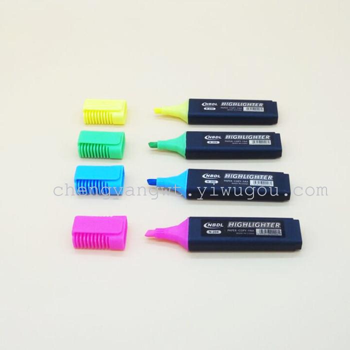 Deutsche Highlighter N-206 3 suction card holding company accounting mark marker pen