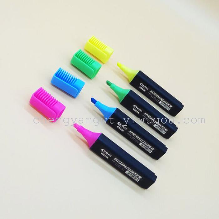 Deutsche Highlighter N-206 3 suction card holding company accounting mark marker pen