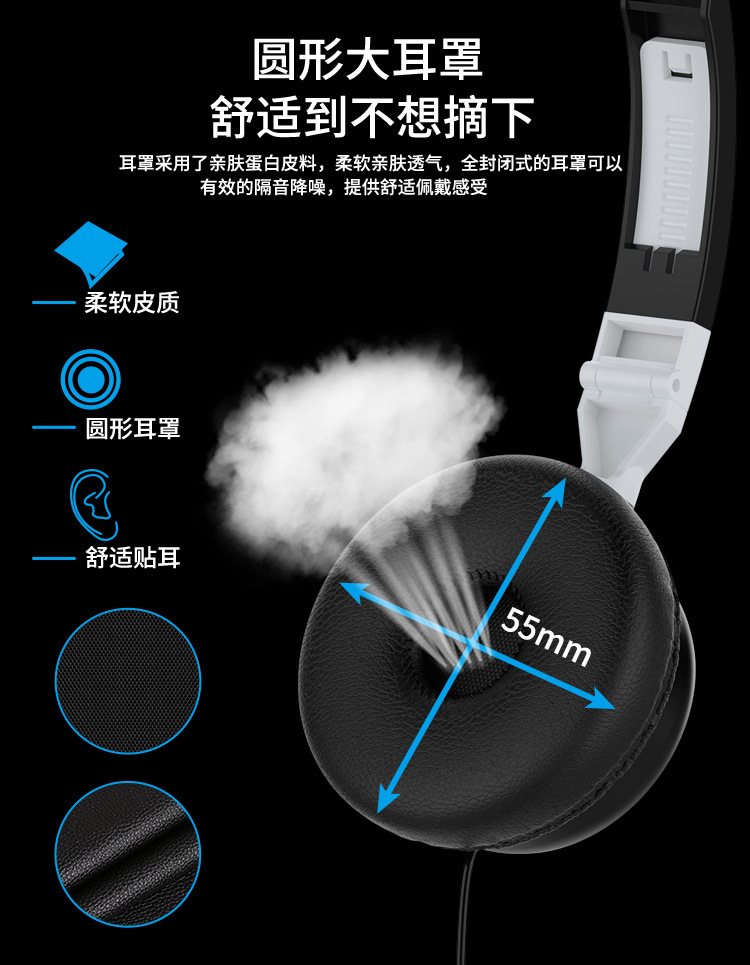 Wholesale Cross-Border New Arrival Headset Electronic Keyboard Headset Wired Headset Computer Gaming Headset Wholesale Cross-Border New Arrival Headset Electronic Keyboard Headset Wired Headset Computer Gaming Headset