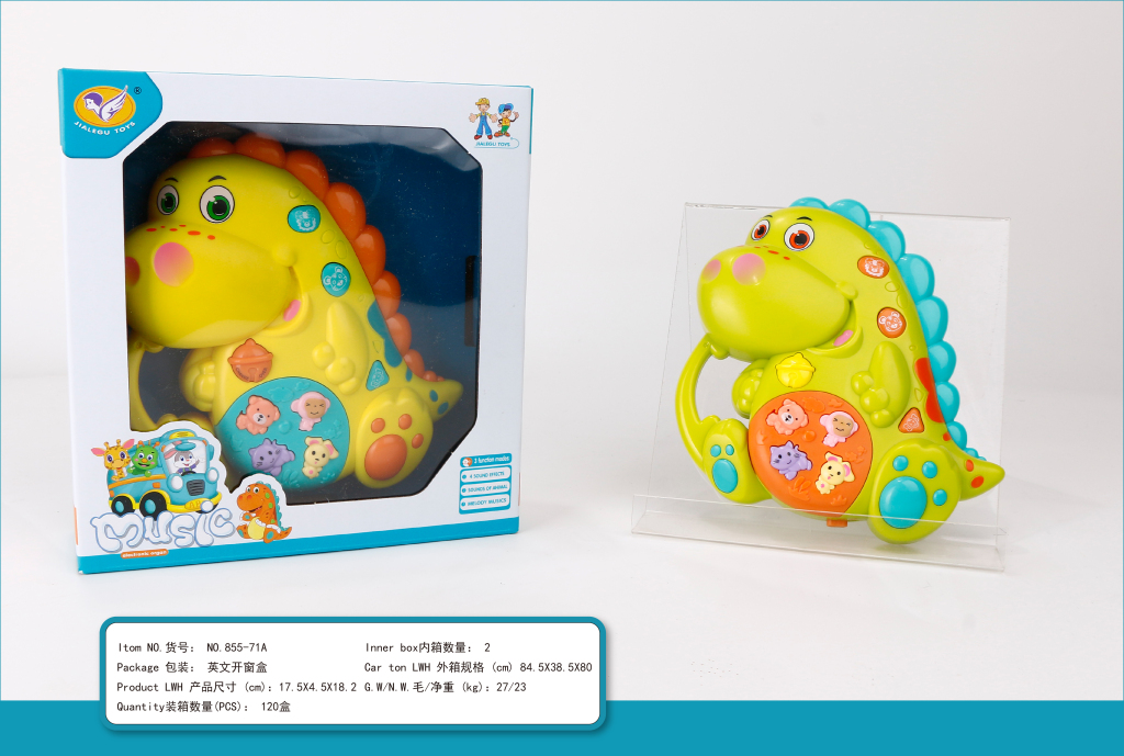 Wholesale Baby Educational Toys Dinosaur Electronic Keyboard Multifunctional Baby Early Education Story Machine