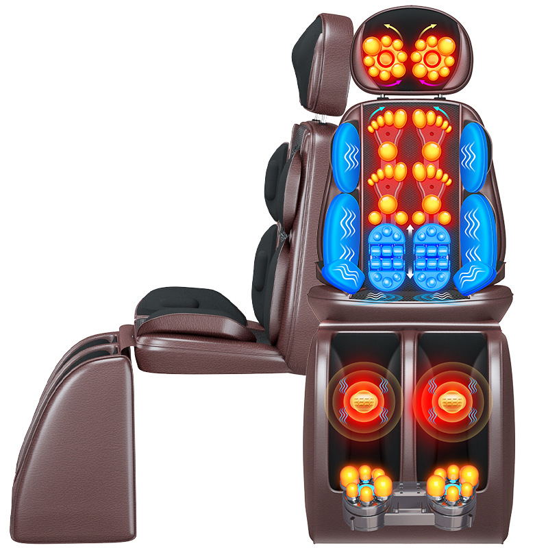 Full Body Multifunctional Massage Chair Cushion Neck Massager Leg Sole Waist Back Massage Back Cushion/Seat Cushion Wholesale