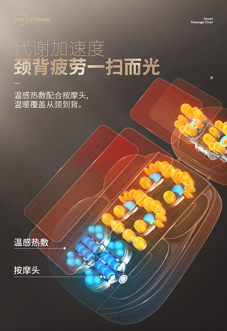 Full Body Multifunctional Massage Chair Cushion Neck Massager Leg Sole Waist Back Massage Back Cushion/Seat Cushion Wholesale