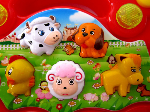 Farm Animal Piano Children&#039;s Electronic Keyboard Educational Baby Enlightenment Toys Infant Early Education Toys Wholesale