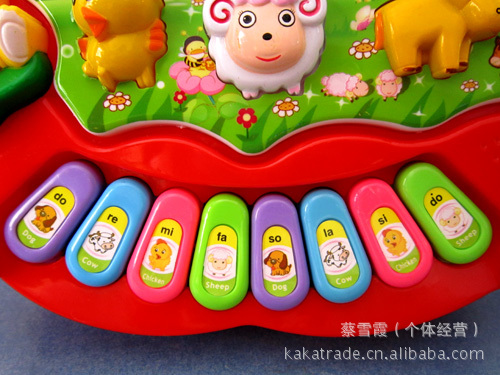 Farm Animal Piano Children's Electronic Keyboard Educational Baby Enlightenment Toys Infant Early Education Toys Wholesale Farm Animal Piano Children's Electronic Keyboard Educational Baby Enlightenment Toys Infant Early Education Toys Wholesale