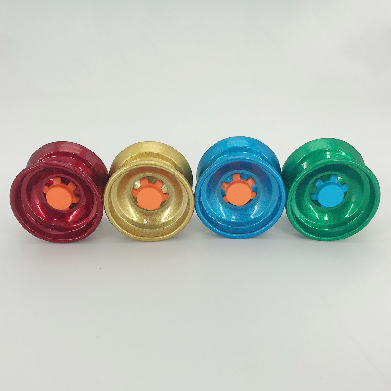 Haoyu Yo-Yo Alloy Swing Spray Paint Yo-Yo Ball Children&#039;s Single Bearing Yo-Yo Boy Toys Wholesale