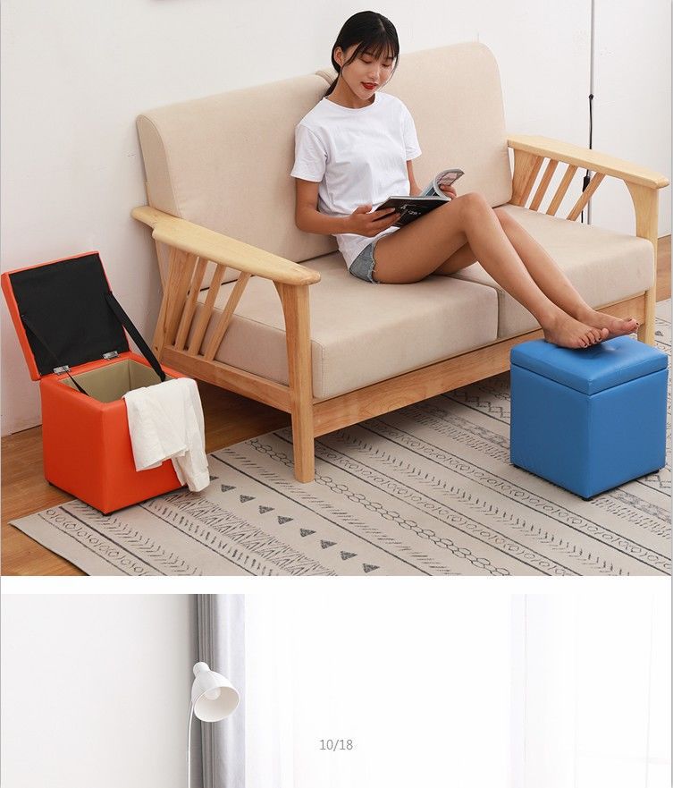 Storage Stool Storage Stool Shoe Changing Stool Living Room Stool Short Stool Solid Wood Sofa Stool Coffee Table Stool Load Bearing 200kg Storage Stool Storage Stool Shoe Changing Stool Living Room Stool Short Stool Solid Wood Sofa Stool Coffee Table Stool Load Bearing 200kg