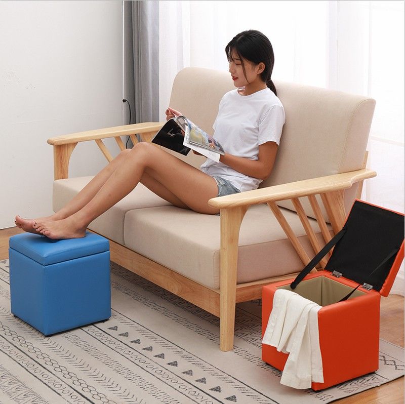 Storage Stool Storage Stool Shoe Changing Stool Living Room Stool Short Stool Solid Wood Sofa Stool Coffee Table Stool Load Bearing 200kg Storage Stool Storage Stool Shoe Changing Stool Living Room Stool Short Stool Solid Wood Sofa Stool Coffee Table Stool Load Bearing 200kg