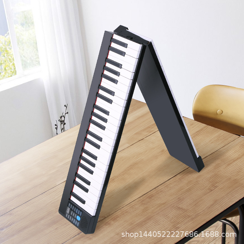 Folding Piano Electronic Keyboard 88 Key Hand Roll Electronic Keyboard Electronic Piano Adult Student MIDI Keyboard Entry