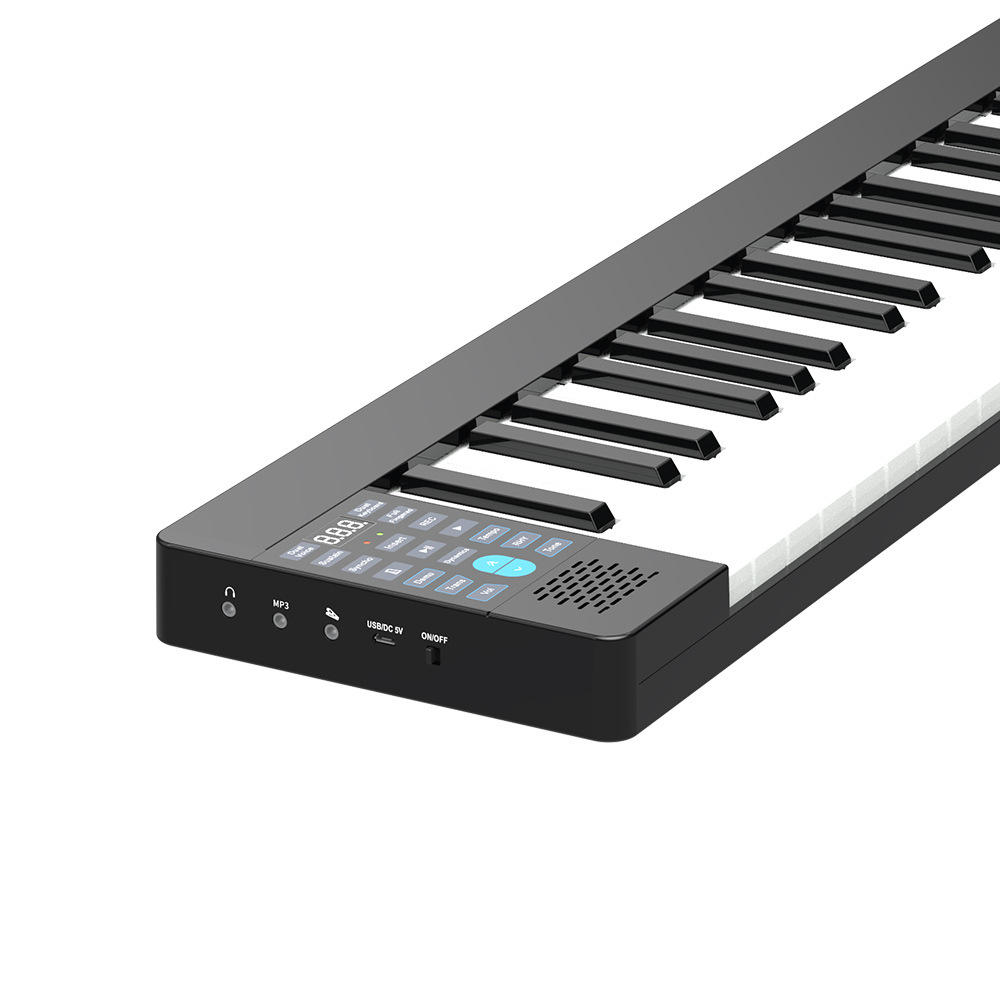 Folding Piano Electronic Keyboard 88 Key Hand Roll Electronic Keyboard Electronic Piano Adult Student MIDI Keyboard Entry