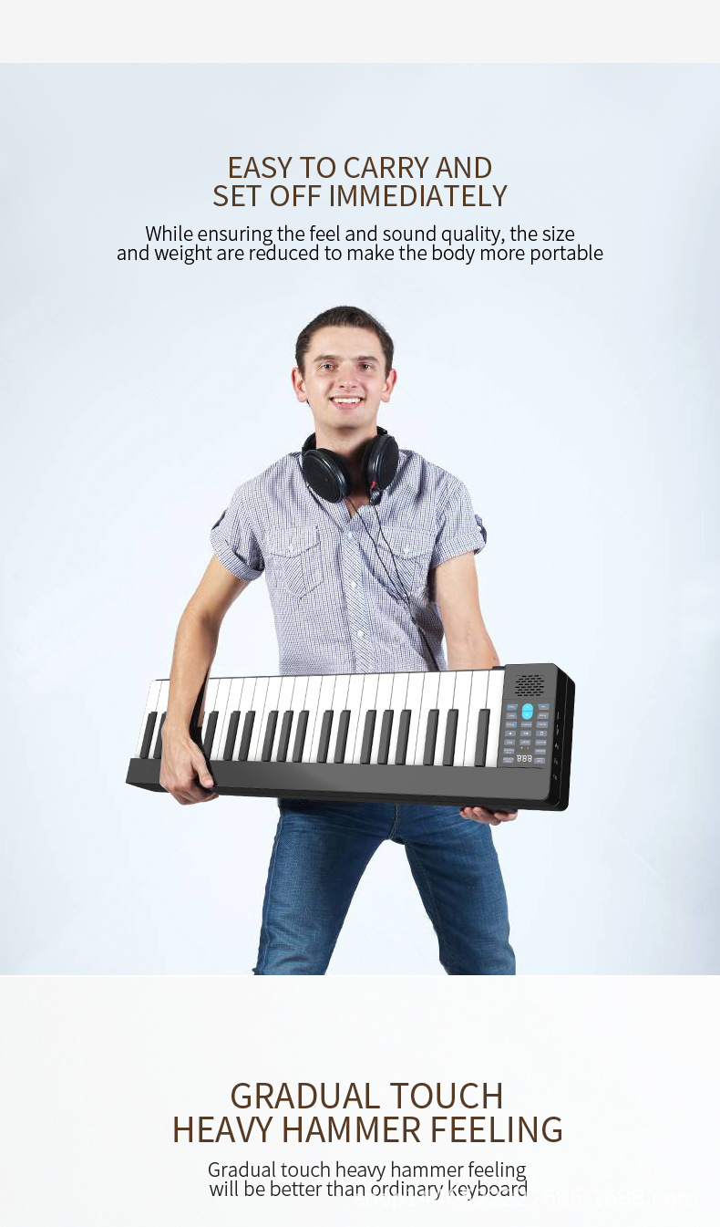 Folding Piano Electronic Keyboard 88 Key Hand Roll Electronic Keyboard Electronic Piano Adult Student MIDI Keyboard Entry Folding Piano Electronic Keyboard 88 Key Hand Roll Electronic Keyboard Electronic Piano Adult Student MIDI Keyboard Entry