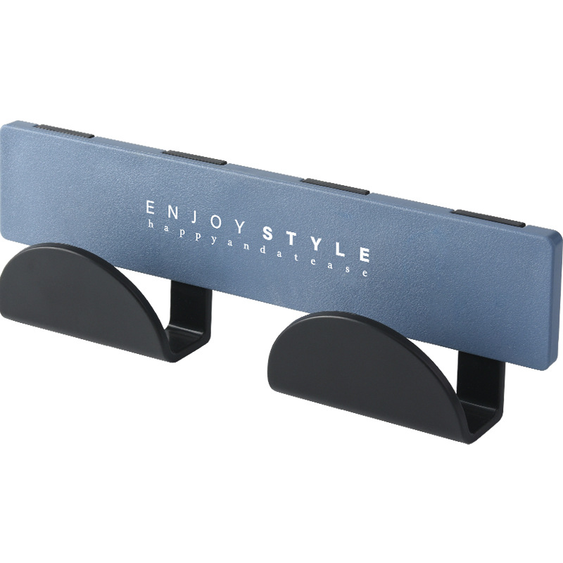 Simple Strong Adhesive Hook a Row of Long Modern Hang Clothes Key Wall Hanging Doorway Storage Shelf Load-Bearing Hook