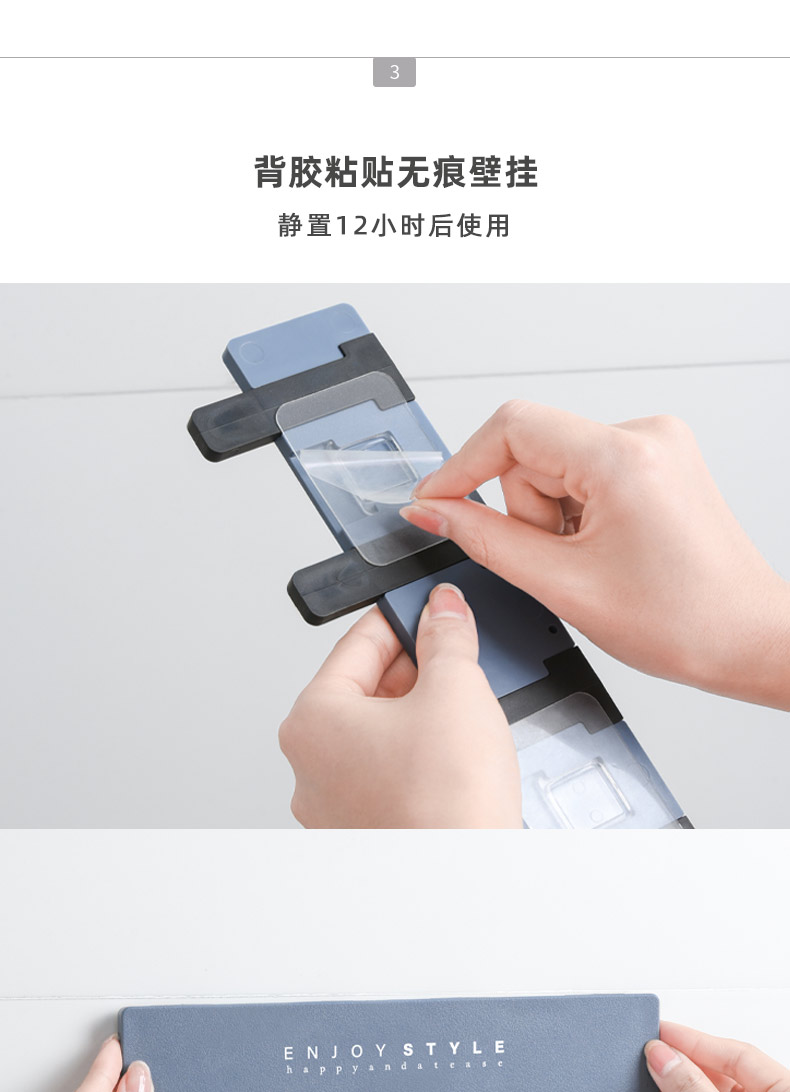 Simple Strong Adhesive Hook a Row of Long Modern Hang Clothes Key Wall Hanging Doorway Storage Shelf Load-Bearing Hook Simple Strong Adhesive Hook a Row of Long Modern Hang Clothes Key Wall Hanging Doorway Storage Shelf Load-Bearing Hook