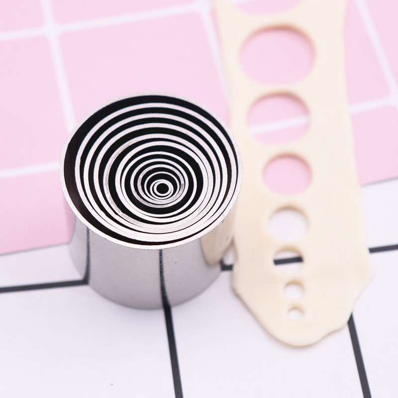 Clay Polymer Clay Stainless Steel Mini round Cutter Indentation round Cutter round Mold Handmade Model Making Tools