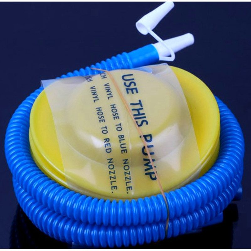 Supply Pedal Inflator 10cm with Packaging Small Volume Compression Portable Foot Air Pump Plastic Inflator