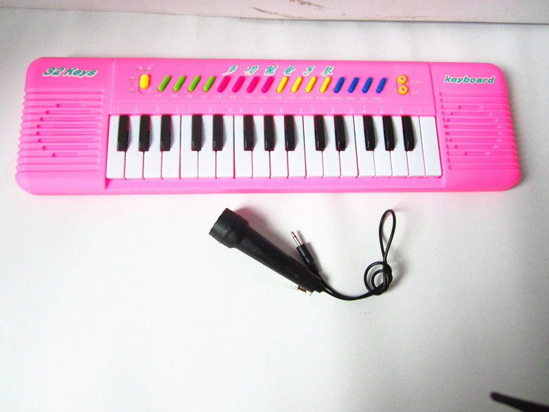 37-key multi-function music electronic keyboard with microphone English color box 5037 37-key multi-function music electronic keyboard with microphone English color box 5037