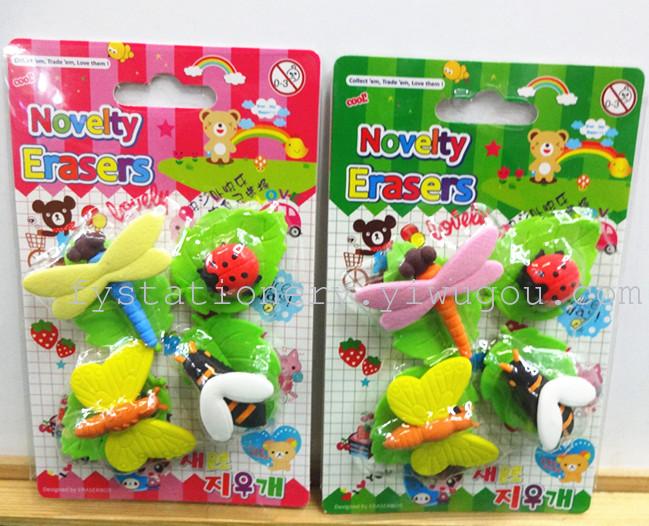 New animal Eraser nontoxic EN71 testing factory card outlet can be customized New animal Eraser nontoxic EN71 testing factory card outlet can be customized