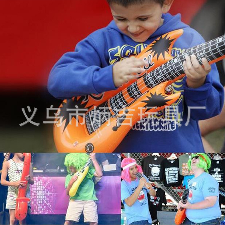 Popular Cross-Border Inflatable Toys Inflatable Guitar Inflatable Musical Instrument Saxophone Children Microphone Inflatable Electronic Keyboard Popular Cross-Border Inflatable Toys Inflatable Guitar Inflatable Musical Instrument Saxophone Children Microphone Inflatable Electronic Keyboard
