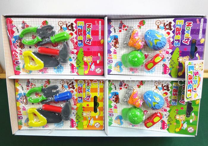 Eraser tool movement Korean stationery wholesale factory outlets can be customized