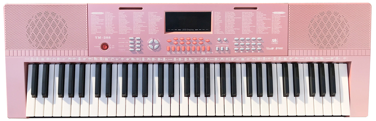 Yongmei 61 Key Electronic Keyboard YM-388 Piano Keyboard Digital Now Children Adult Learning Practice Teaching Piano Yongmei 61 Key Electronic Keyboard YM-388 Piano Keyboard Digital Now Children Adult Learning Practice Teaching Piano