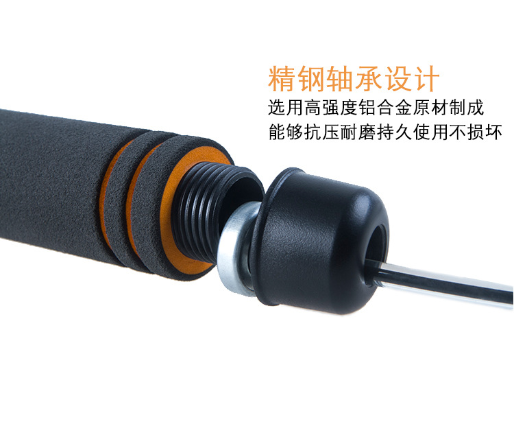 Bearing Shaft Foam Non-Slip Adjustable Adult Fitness Sports Skipping Rope Student Senior High School Entrance Examination Training Rope Bearing Shaft Foam Non-Slip Adjustable Adult Fitness Sports Skipping Rope Student Senior High School Entrance Examination Training Rope