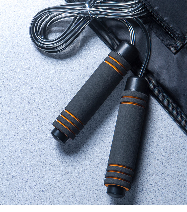 Bearing Shaft Foam Non-Slip Adjustable Adult Fitness Sports Skipping Rope Student Senior High School Entrance Examination Training Rope Bearing Shaft Foam Non-Slip Adjustable Adult Fitness Sports Skipping Rope Student Senior High School Entrance Examination Training Rope
