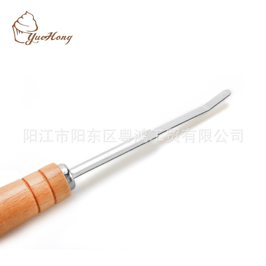 Bread Lame Wooden Handle Curved Bread Cutter Repair Knife Western-Style Bread Stick Cutting Knife Cutting Reamer Bread Lame Wooden Handle Curved Bread Cutter Repair Knife Western-Style Bread Stick Cutting Knife Cutting Reamer