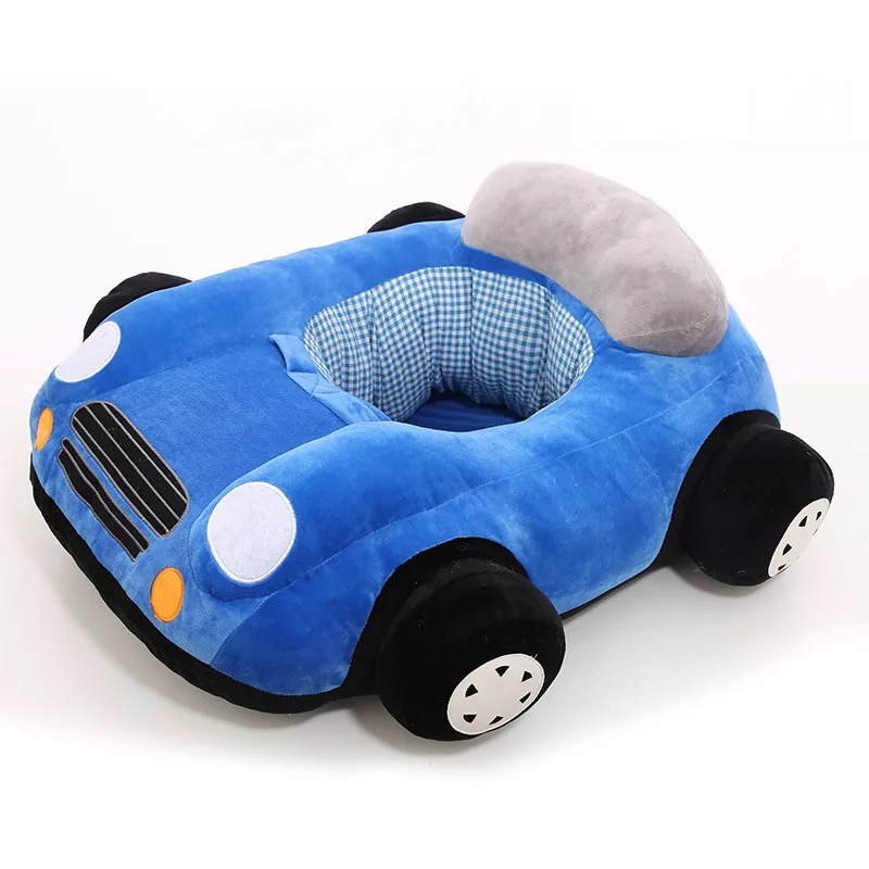 Simulation Plush Toy Infant Large Back Cushion Throw Pillow Adult Bean Bag Baby Learning Seat Pillow