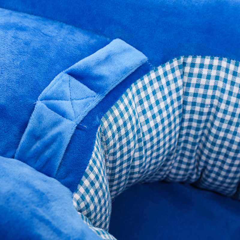 Simulation Plush Toy Infant Large Back Cushion Throw Pillow Adult Bean Bag Baby Learning Seat Pillow