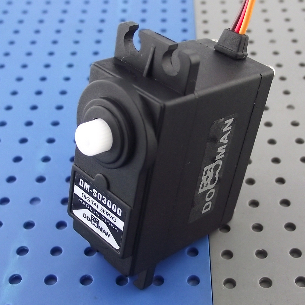 DM-S0300D Plastic Tooth 3kg Double Bearing Model Aircraft Digital Circuit Digital Steering Gear