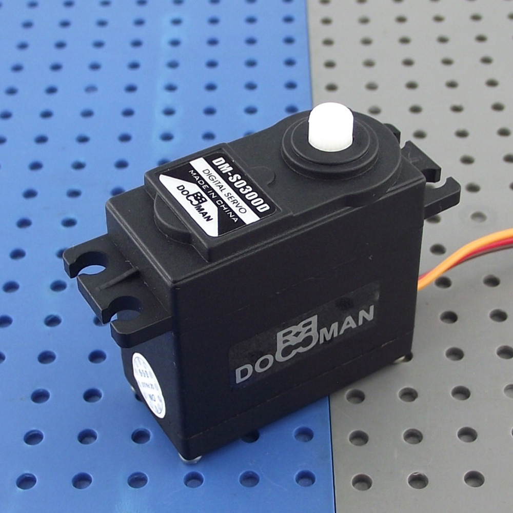 DM-S0300D Plastic Tooth 3kg Double Bearing Model Aircraft Digital Circuit Digital Steering Gear DM-S0300D Plastic Tooth 3kg Double Bearing Model Aircraft Digital Circuit Digital Steering Gear