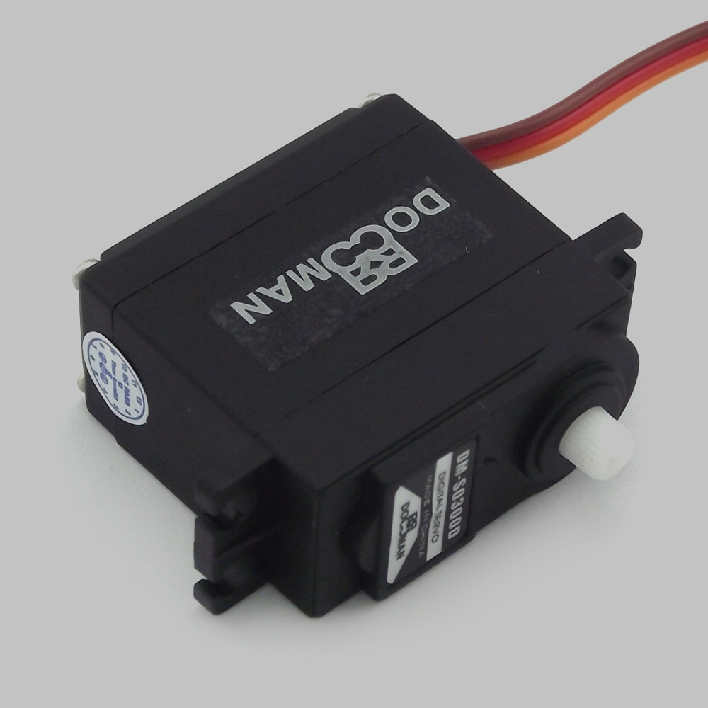 DM-S0300D Plastic Tooth 3kg Double Bearing Model Aircraft Digital Circuit Digital Steering Gear DM-S0300D Plastic Tooth 3kg Double Bearing Model Aircraft Digital Circuit Digital Steering Gear