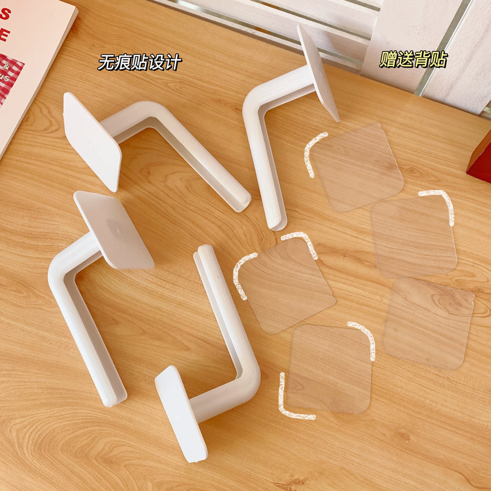 Hook Strong Load-Bearing Adhesive Punch-Free Student Dormitory Wall Hanging Wall Strip Large Seamless Sticky Hook Jewelry Rack