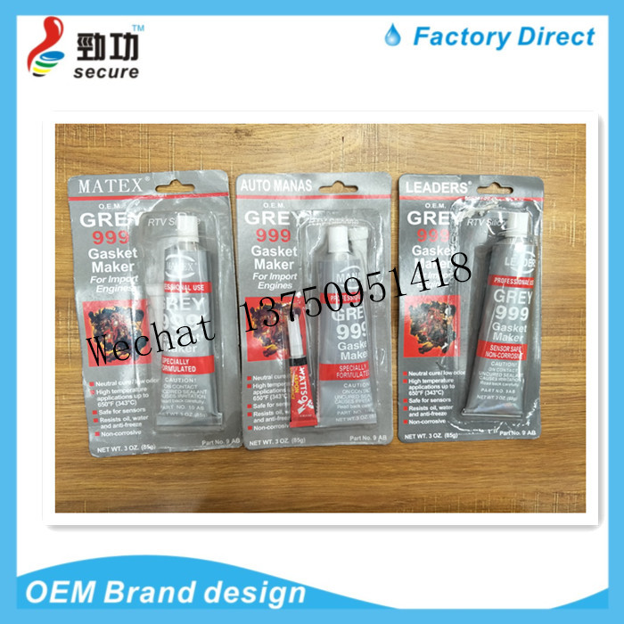 AUTO MANAS blue oil spill proof vehicle engine transmission oil cylinder gasket seal adhesive