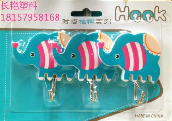 Long Yan printing plastic cartoon hook 3 hook 1337 bearing 2kg Long Yan printing plastic cartoon hook 3 hook 1337 bearing 2kg