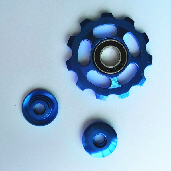 Mountain Rear Derailleur Jockey Pulley Bearing Anode CNC Sprocket Accessories One Price