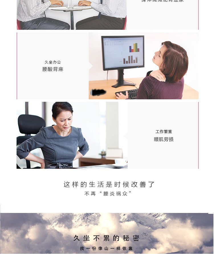Back pillow memory cotton thickened turned Back against car pillow slow rebound Back core Office seat Back cushion Back pillow memory cotton thickened turned Back against car pillow slow rebound Back core Office seat Back cushion