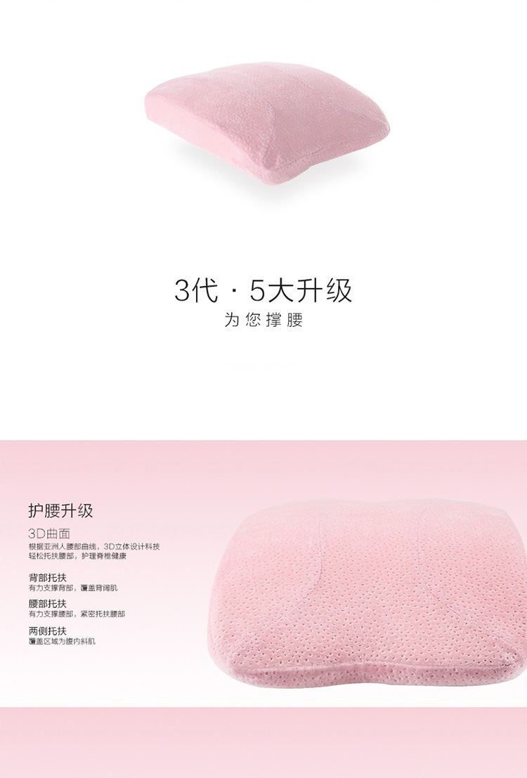 Back pillow memory cotton thickened turned Back against car pillow slow rebound Back core Office seat Back cushion Back pillow memory cotton thickened turned Back against car pillow slow rebound Back core Office seat Back cushion