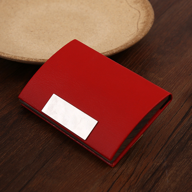 Direct sales manufacturers produce business leather rectangular business card case card clip leather business card case Direct sales manufacturers produce business leather rectangular business card case card clip leather business card case