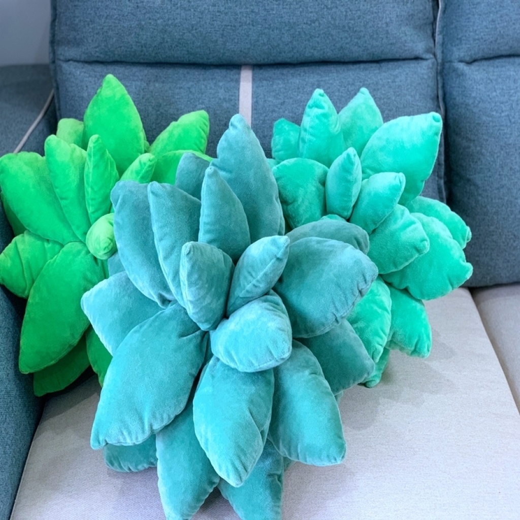 INS Nordic Home Simulation Succulent Pillow Green Bedside Back Cushion/Seat Cushion Birthday Gift for Girls Plush Toy INS Nordic Home Simulation Succulent Pillow Green Bedside Back Cushion/Seat Cushion Birthday Gift for Girls Plush Toy