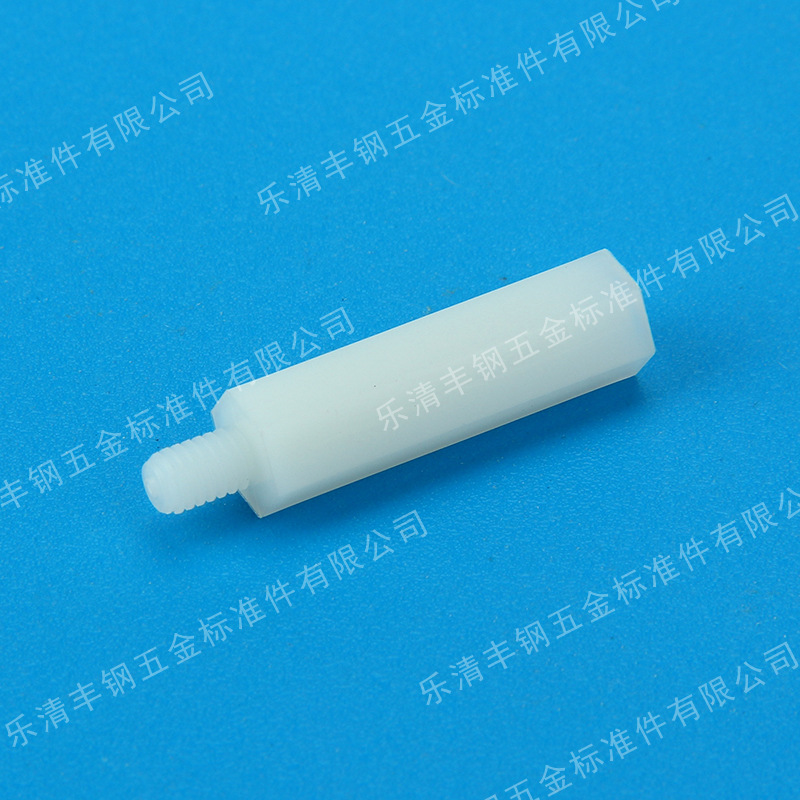 Factory Best-Selling Single-Pass Nylon Hexagon Prism M3 Spacer Pc inside and outside Single-Pass Column Nut Screw Support Stud